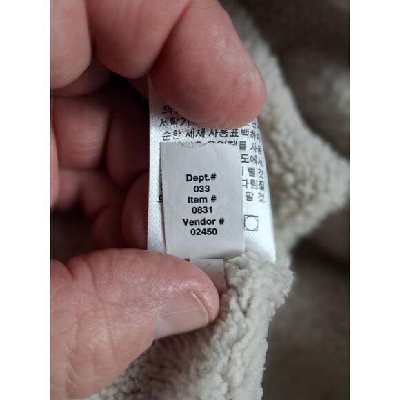 Eddie Bauer Men's 1/4 Snap Sweater Fleece Pullover TXL Fully lined snaps red - Picture 7 of 14